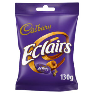 Cadbury Eclairs Chocolate Sweets Bag 130g