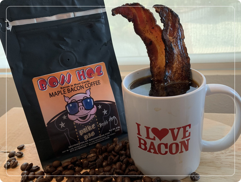 Bacon Seasonings Food & Drink - Bacon Freak | Bacon Coffee | Italian Bacon | Bacon Seasoning | Thick Bacon