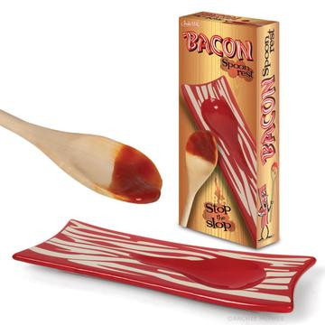 Ceramic Bacon Spoon Rest