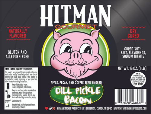 Dill Pickle label