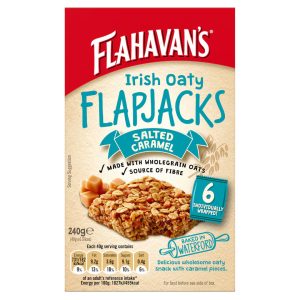 Flahavan's Irish Oaty Flapjacks Salted Caramel 240g (6 x 40g)