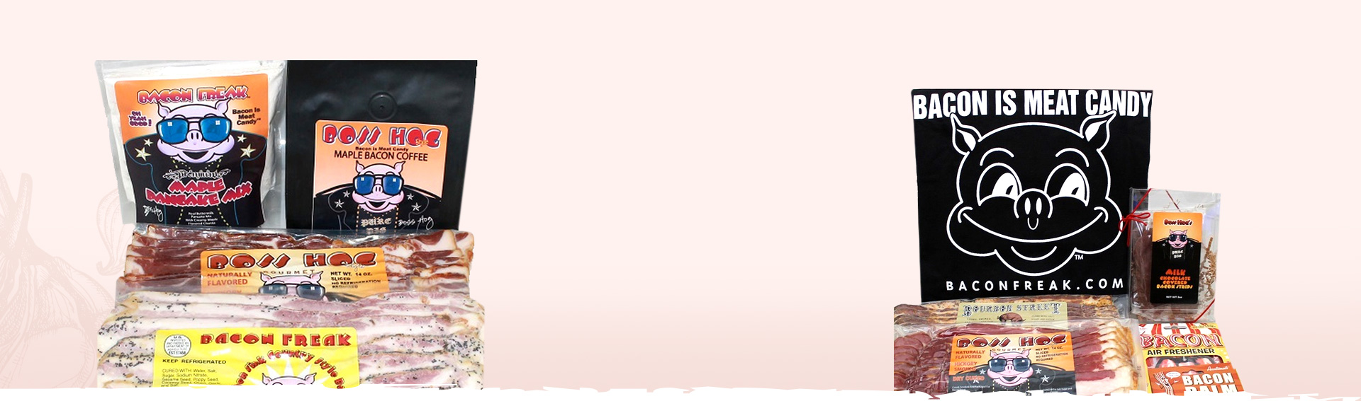 Bacon Gift Bundle - Bacon Freak | Bacon Gift Bundle| Bacon Breakfast Bundle | Bacon Pancake Bundle