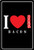 "I Love Bacon" Metal Sign