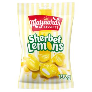 Maynards Bassetts Sherbet Lemons 192g