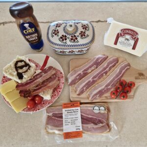 Lisduggan Farm Smoked (dry cured) Streaky Bacon 2.5kg (10 x 250g packs)