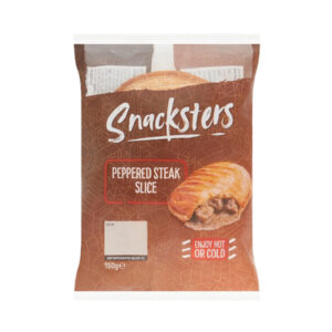 McColgans Snacksters Peppered Steak Slice 150g x 6