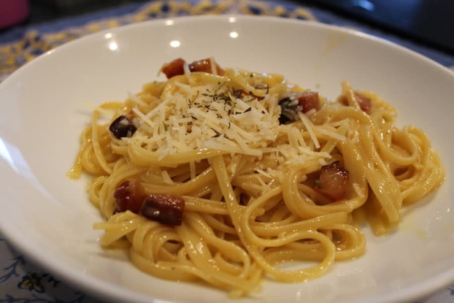 Bacon Based Spaghetti Carbonara