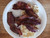 Sriracha Bacon cooked